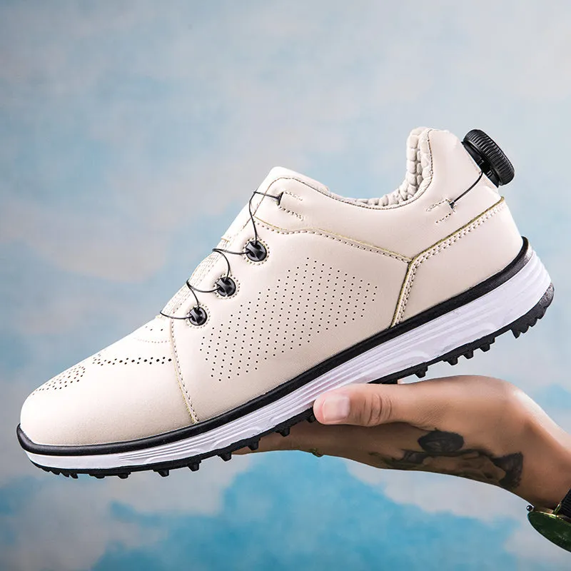 Golf Shoes Professional Waterproof Spikes Golf Trainers  | F798