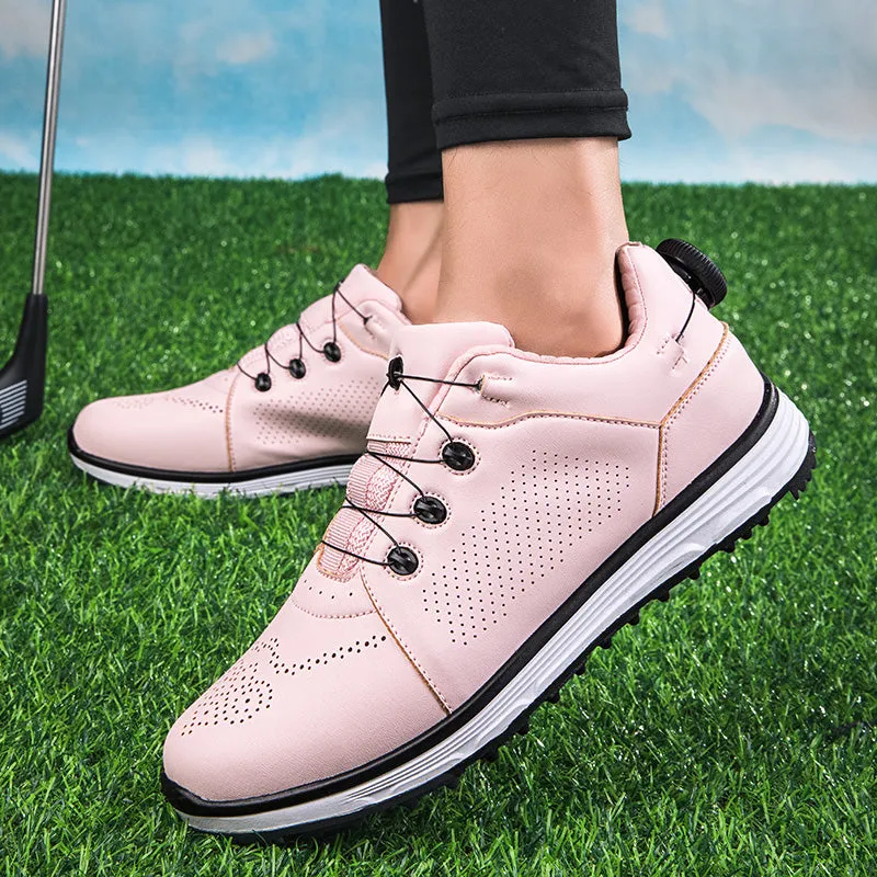 Golf Shoes Professional Waterproof Spikes Golf Trainers  | F798