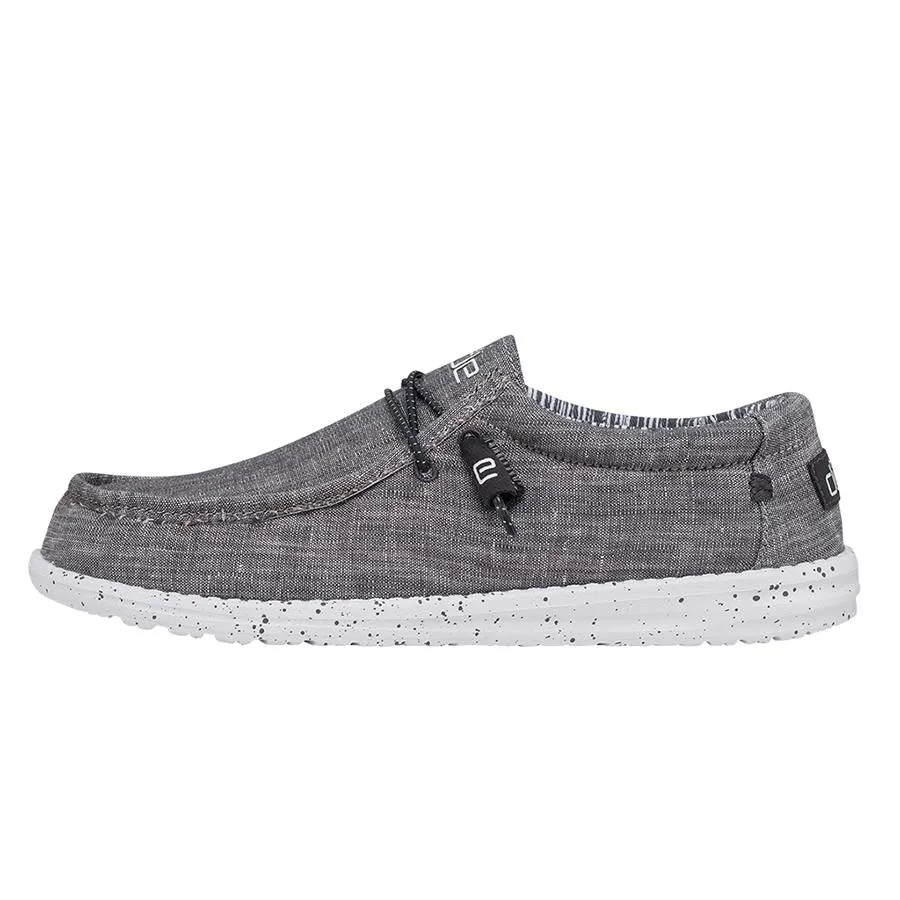 'Hey Dude' Men's Wally Chambray - Castlerock