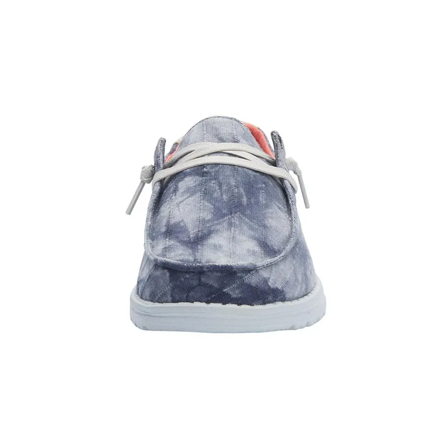 'Hey Dude' Women's Wendy - Tie Dye Navy