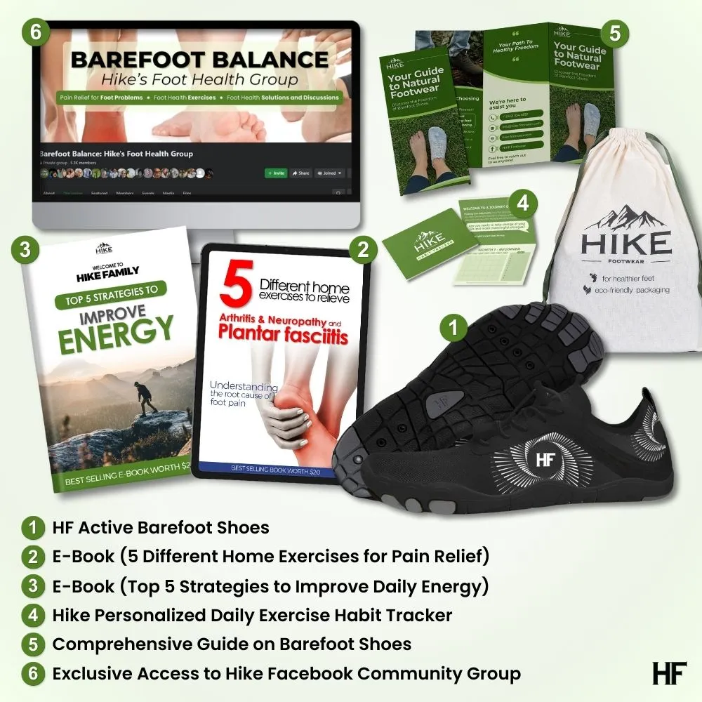 HF Active - Active Lifestyle Barefoot Shoes (Unisex) (Buy 1, get 1 FREE!)