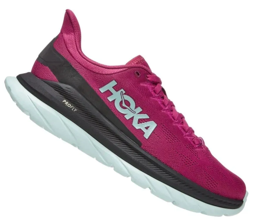 'HOKA' Women's Mach 4 - Festival Fuchsia / Black