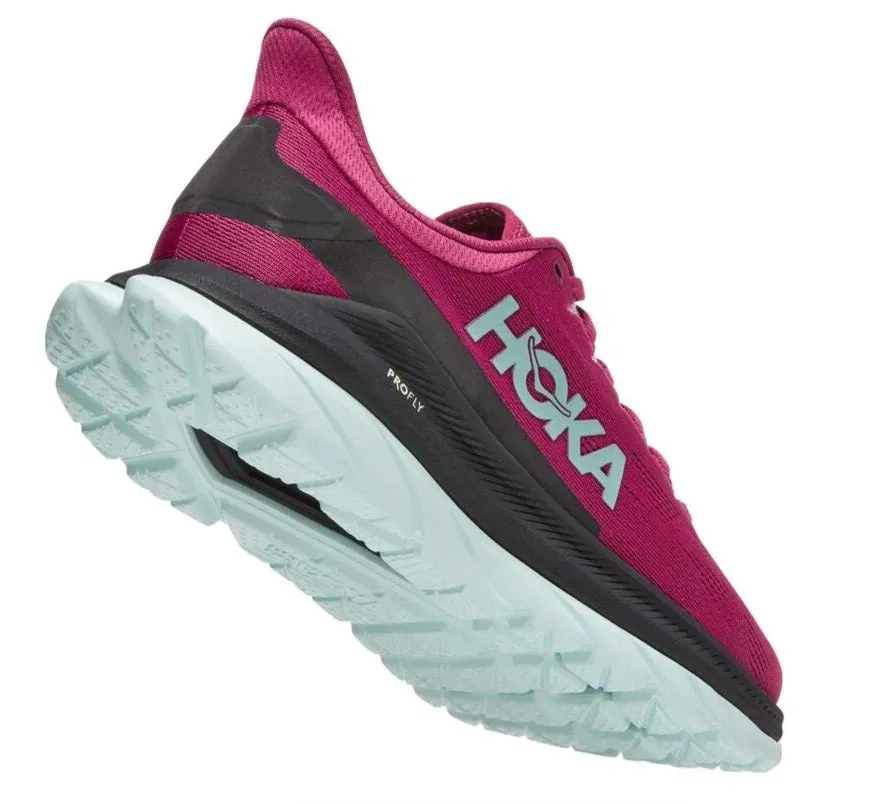 'HOKA' Women's Mach 4 - Festival Fuchsia / Black