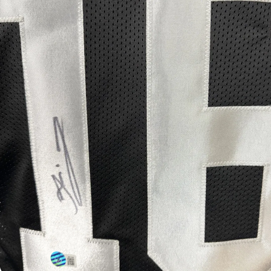 Jakobi Meyers Signed Las Vegas Black Football Jersey (Beckett)