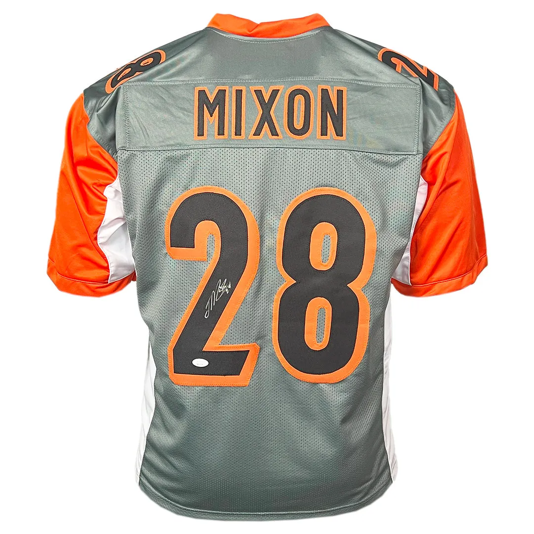 Joe Mixon Signed Cincinnati Grey Football Jersey (JSA)