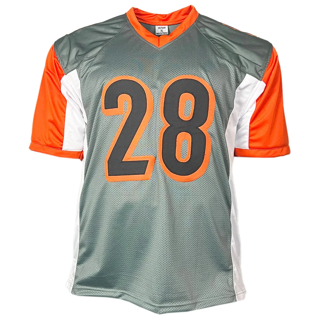 Joe Mixon Signed Cincinnati Grey Football Jersey (JSA)