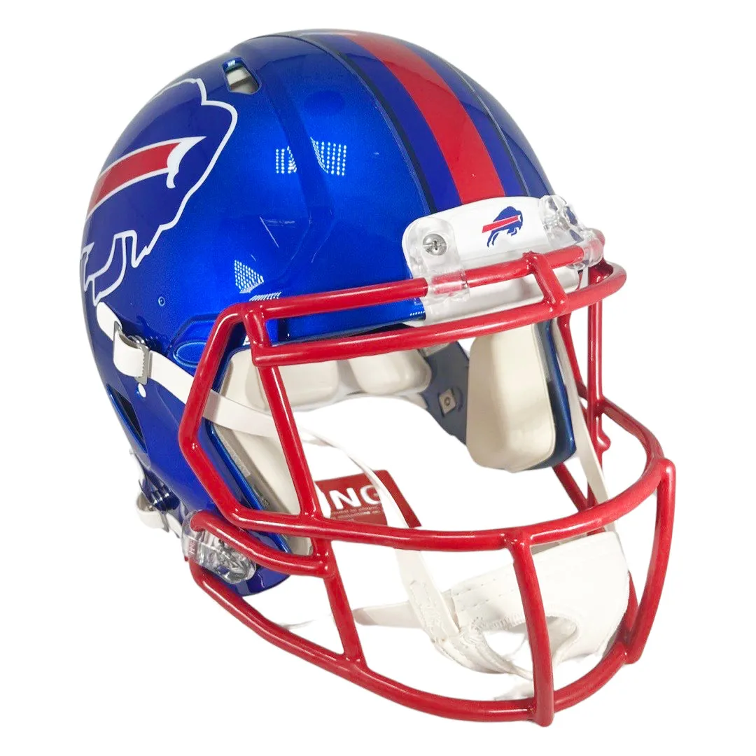 Josh Allen Signed Buffalo Bills Authentic Flash Speed Full-Size Football Helmet (Beckett)