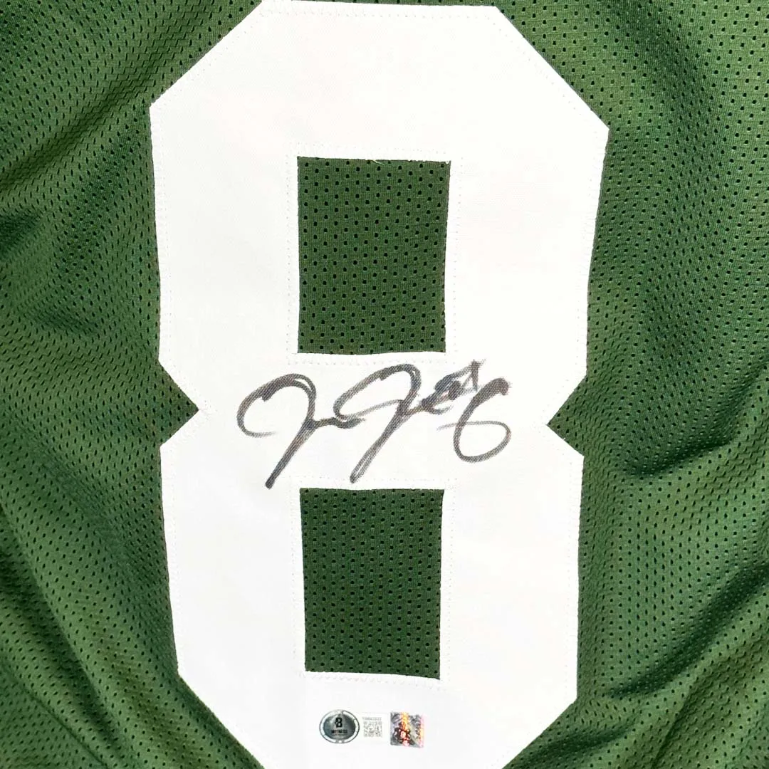 Josh Jacobs Signed Green Bay Green Football Jersey (Beckett)