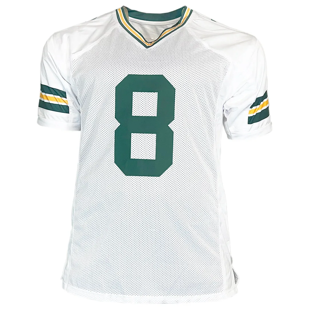 Josh Jacobs Signed Green Bay White Football Jersey (Beckett)