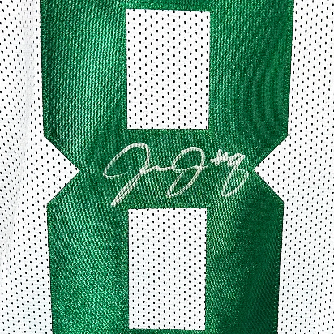 Josh Jacobs Signed Green Bay White Football Jersey (Beckett)