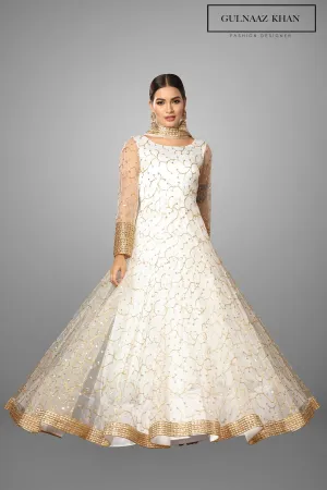 Kiah - Embroidered Anarkali gown