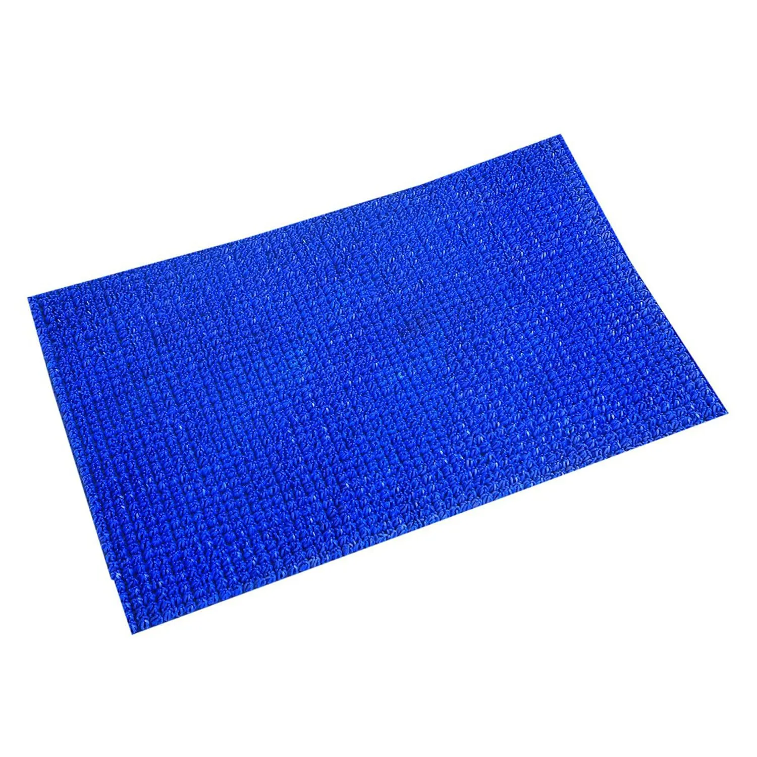 Kuber Industries PVC Door Mat - 35"x24"x0.5", Blue