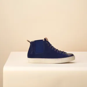 Lace-Up Blue Man