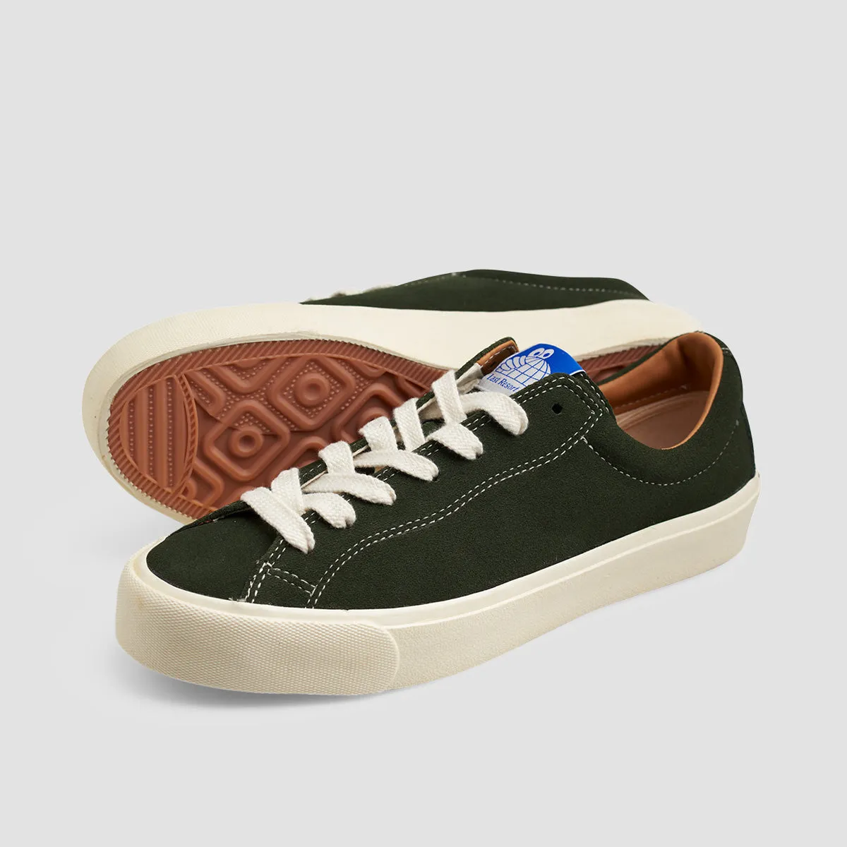 Last Resort AB VM003 Suede Lo Shoes - Olive/White