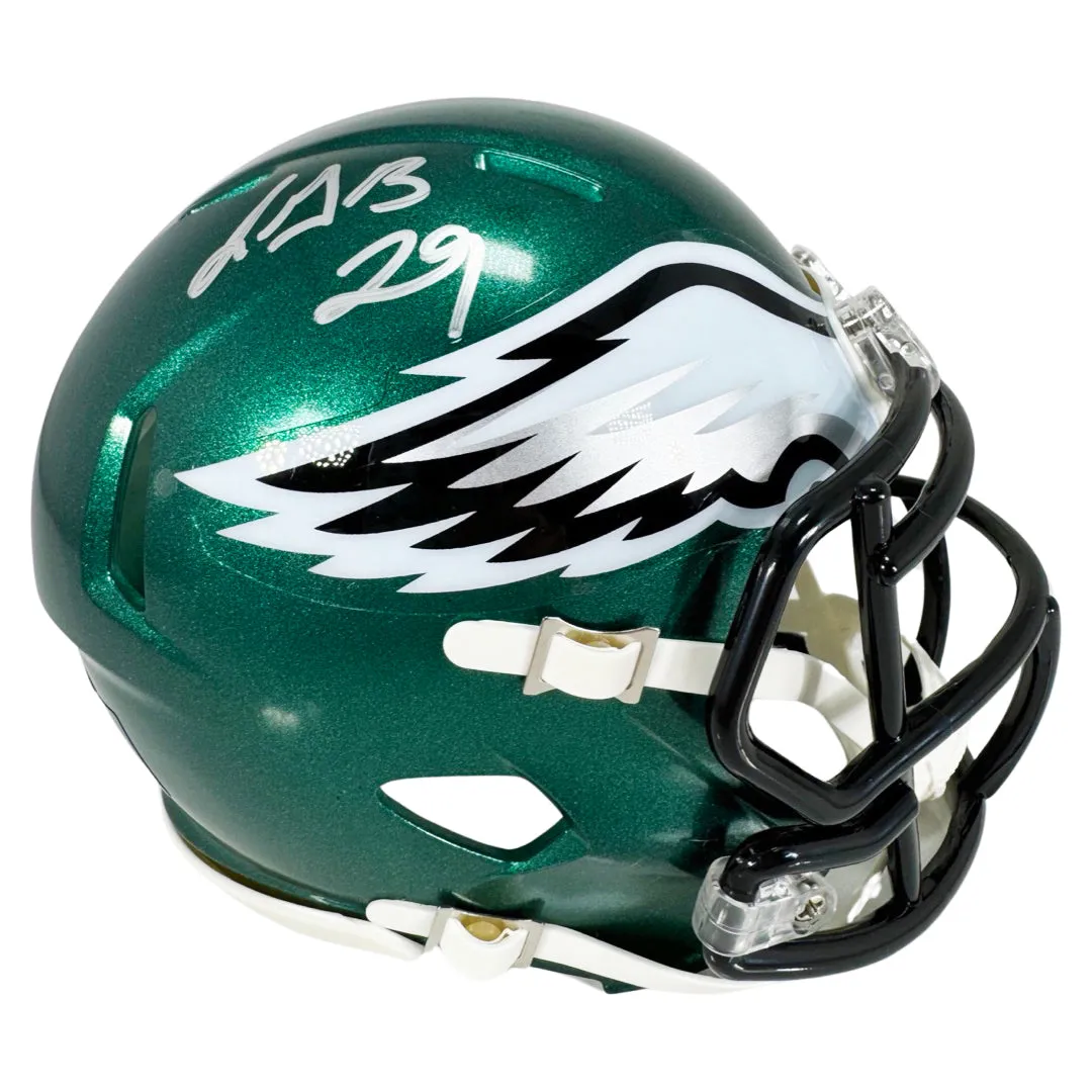 LeGarrette Blount Signed Philadelphia Eagles Speed Mini Football Helmet (Beckett)