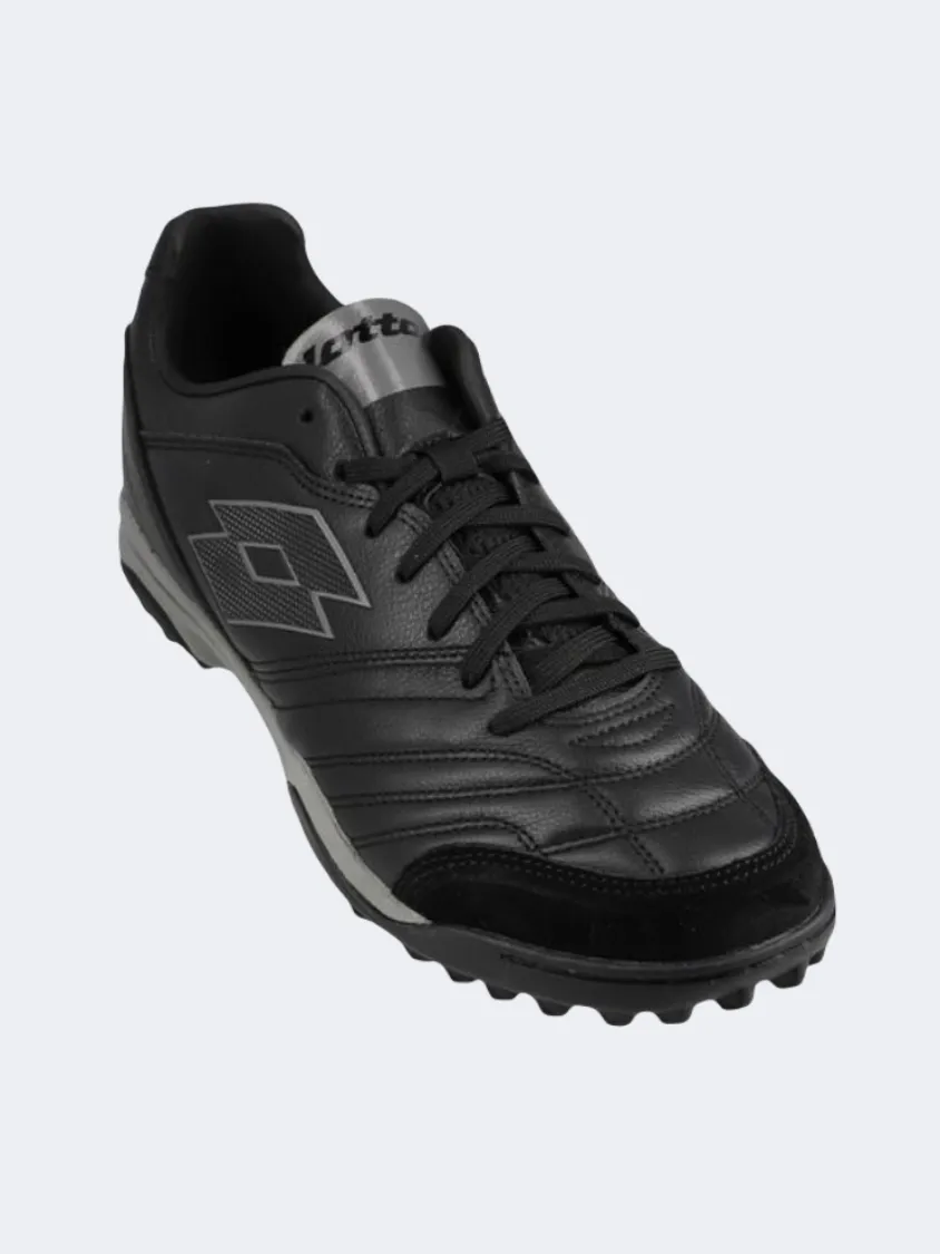 Lotto Stadio 300 Ii Men Turf Shoes Black/Grey