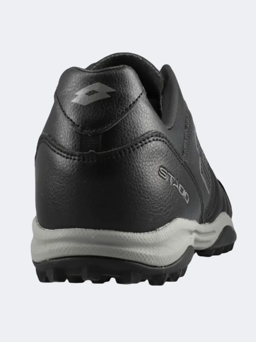 Lotto Stadio 300 Ii Men Turf Shoes Black/Grey