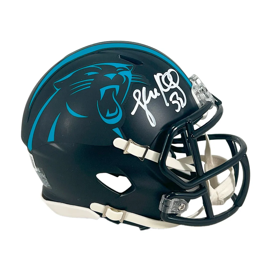 Luke Kuechly Signed Carolina Panthers Alternate 2022 Mini Football Helmet (Beckett)