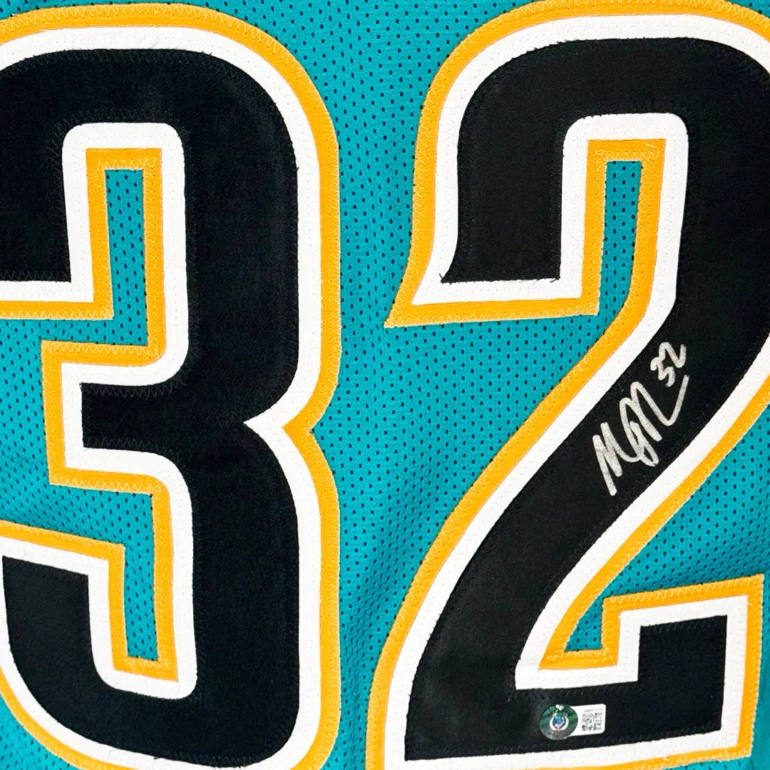 Maurice Jones-Drew Signed Jacksonville Teal Football Jersey (Beckett)