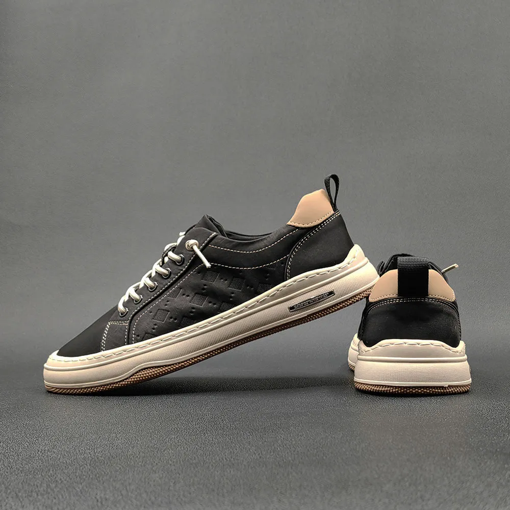 Men Minimalist Fashion Canvas Flat Casual Shoes