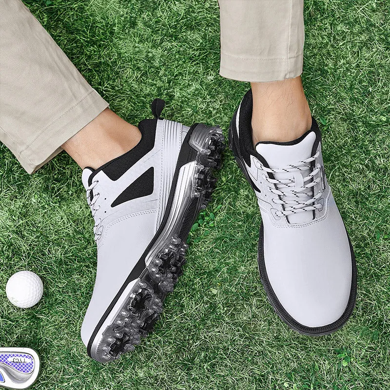 Men's Golf Shoes Waterproof Non-slip Outdoor Golf Training Shoes | X6