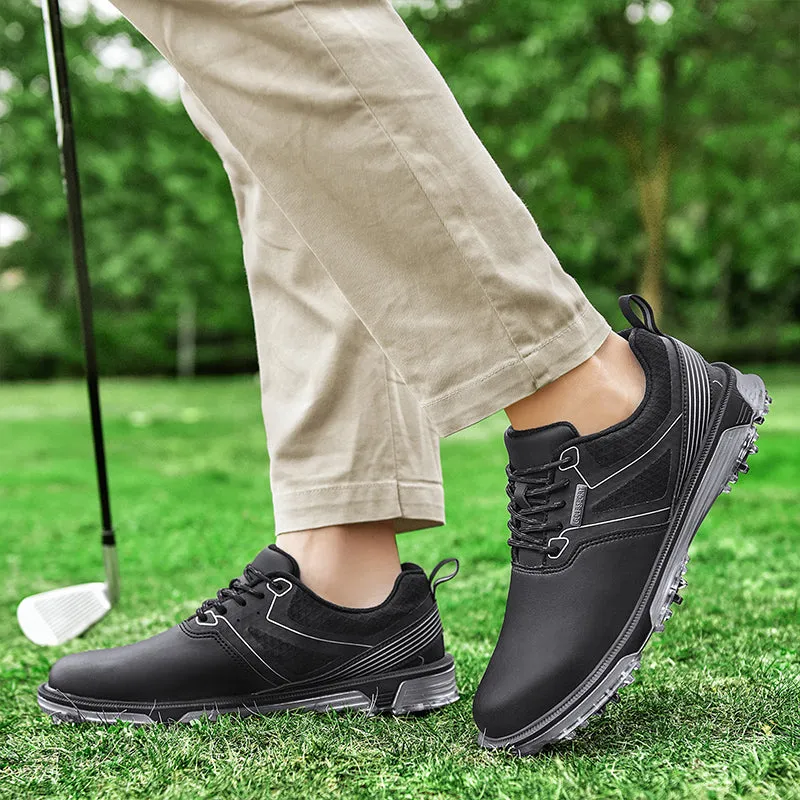 Men's Golf Shoes Waterproof Non-slip Outdoor Golf Training Shoes | X6