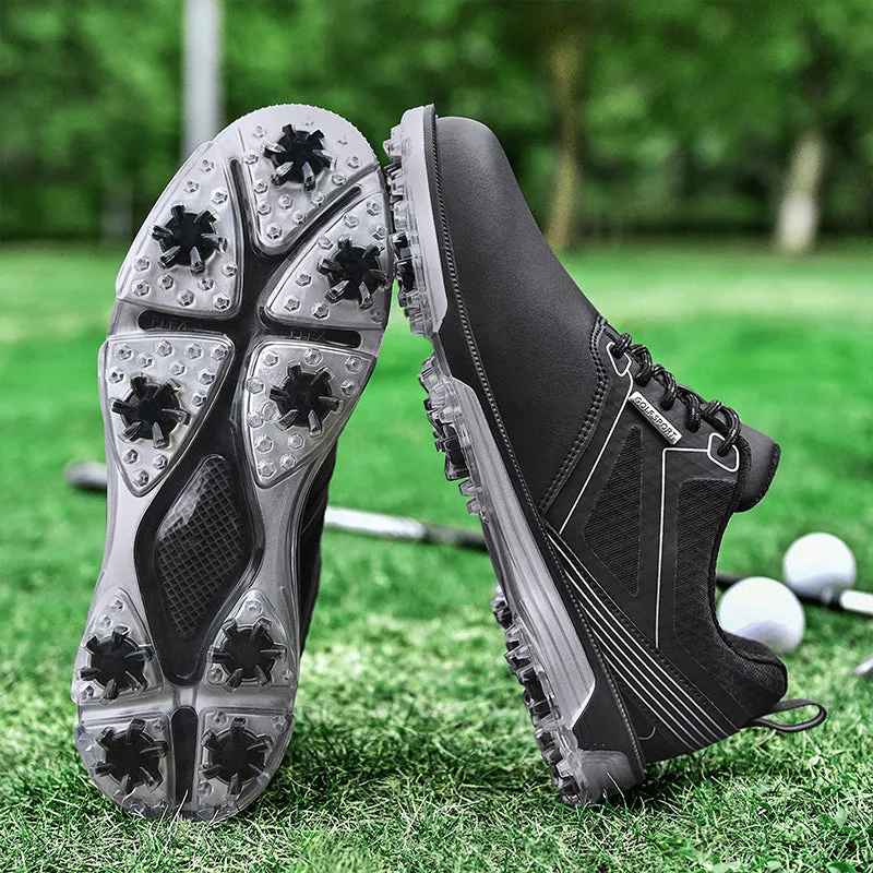 Men's Golf Shoes Waterproof Non-slip Outdoor Golf Training Shoes | X6