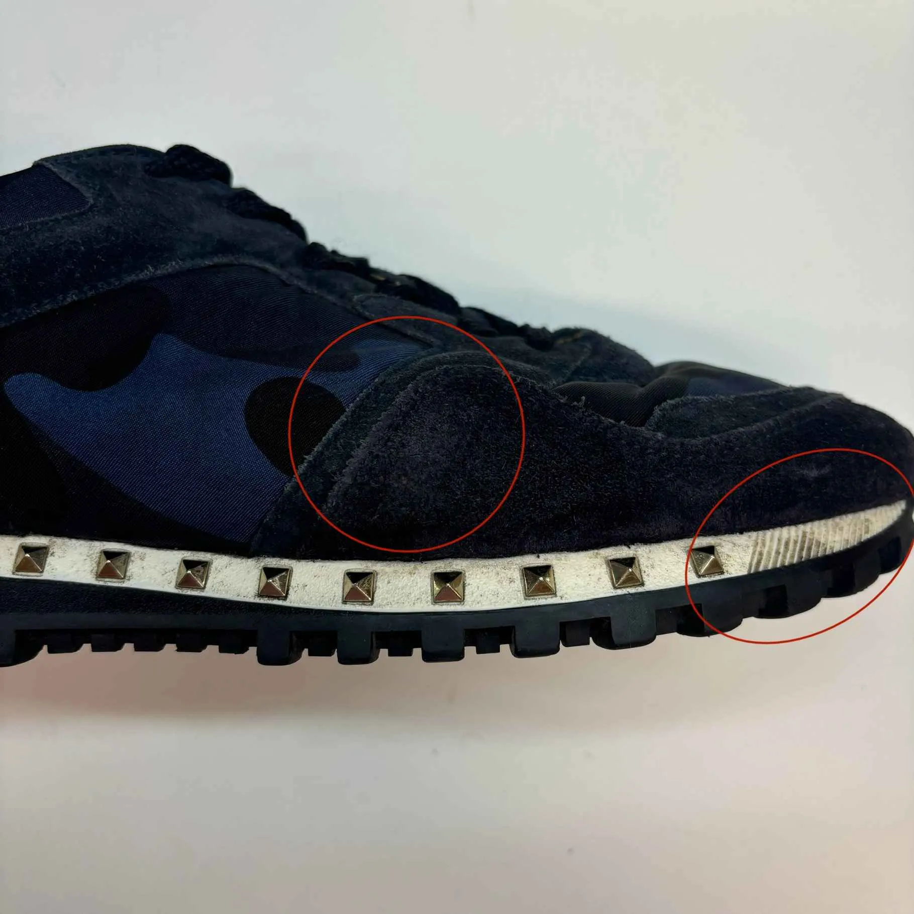 Men's Rockrunner Low Trainers Navy Size EU 40 / UK 6