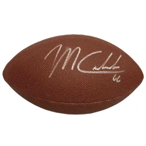 Mike Caliendo Signed Kansas City Chiefs Wilson Official NFL Replica Football (Beckett)