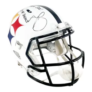 Minkah Fitzpatrick Signed Multi Inscription Inscription Pittsburgh Steelers AMP Speed Full-Size Replica Football Helmet (JSA)