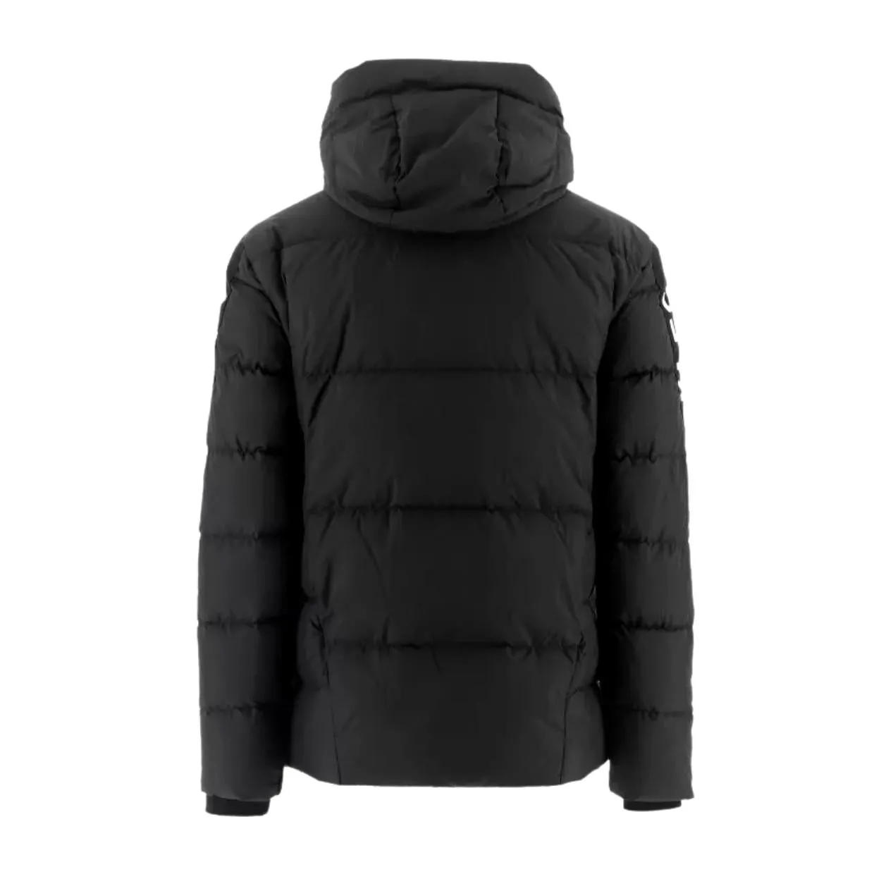 Moose Knuckles Black Logo Naufrage Jacket