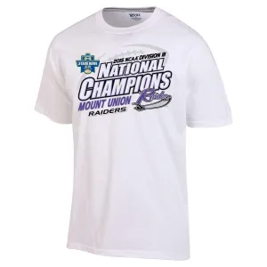 Mount Union Purple Raiders 2015 Football National Champions Locker Room T-Shirt