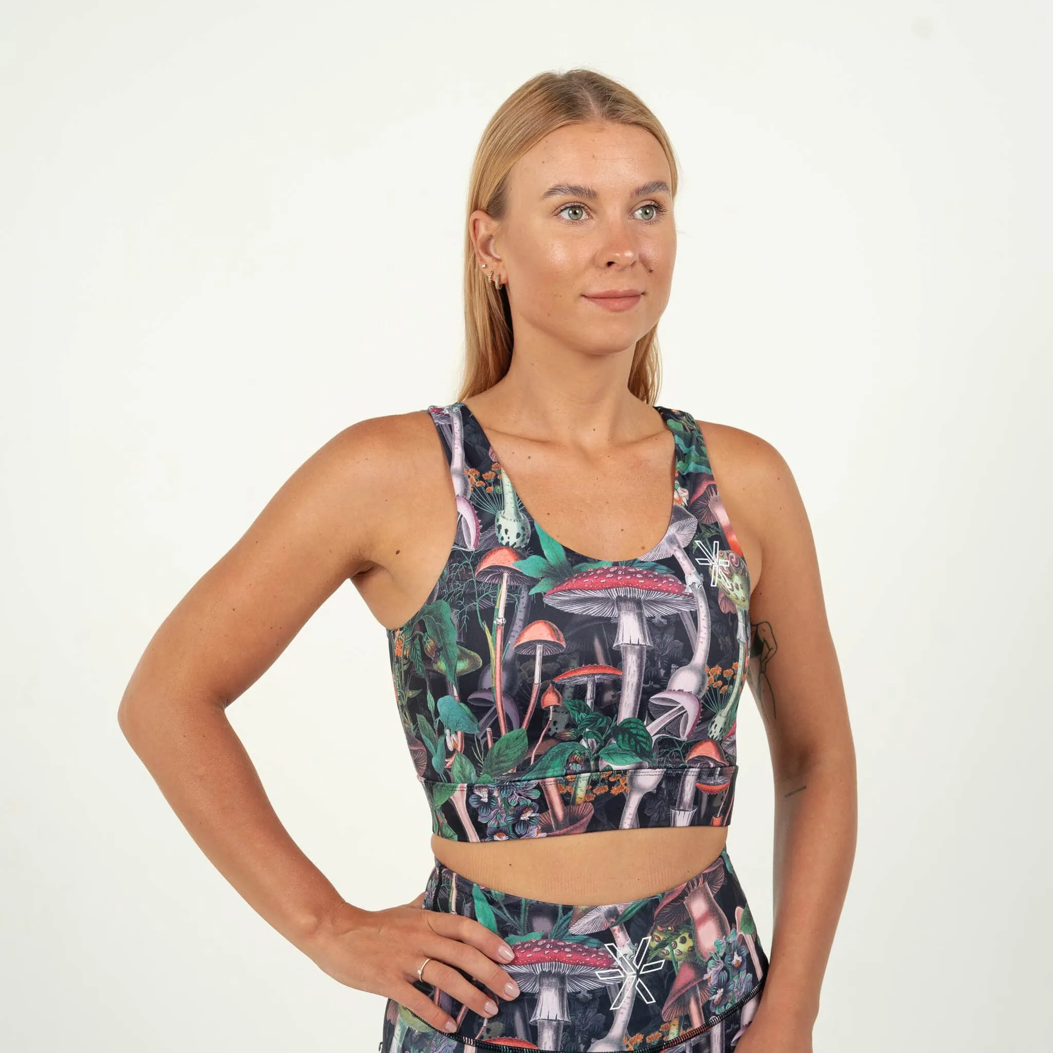 Mushroom Sports Bra