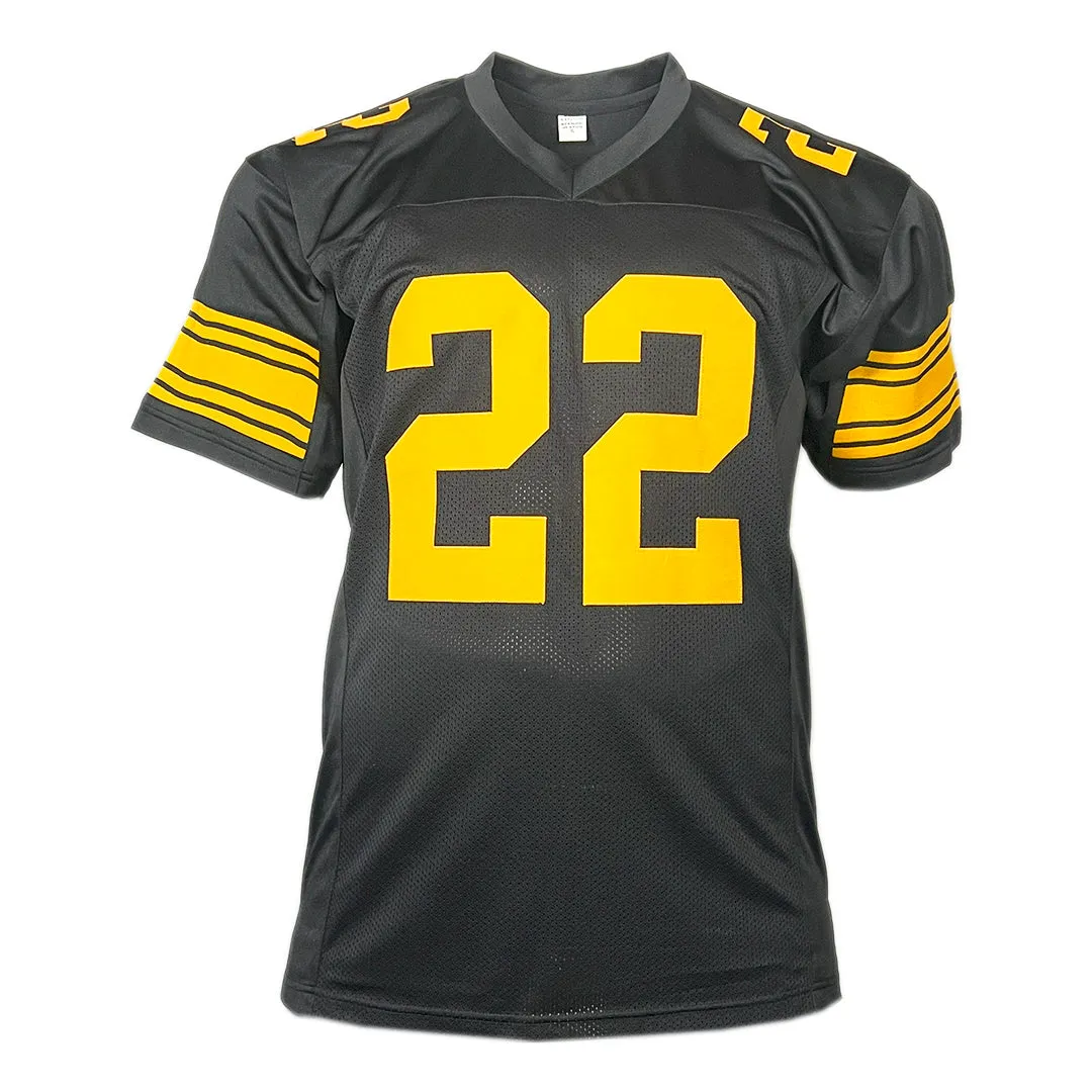 Najee Harris Signed Pittsburgh Color Rush Football Jersey (JSA)