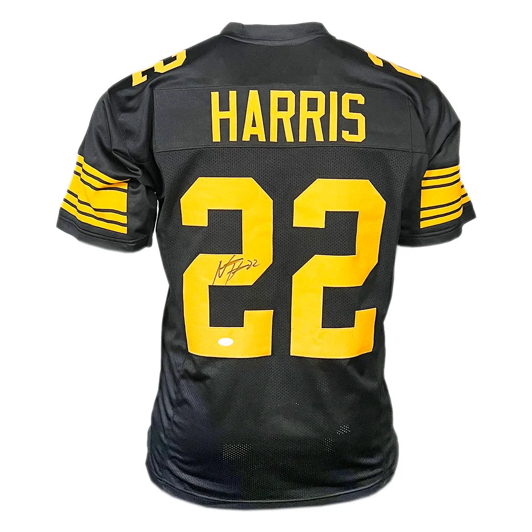 Najee Harris Signed Pittsburgh Color Rush Football Jersey (JSA)