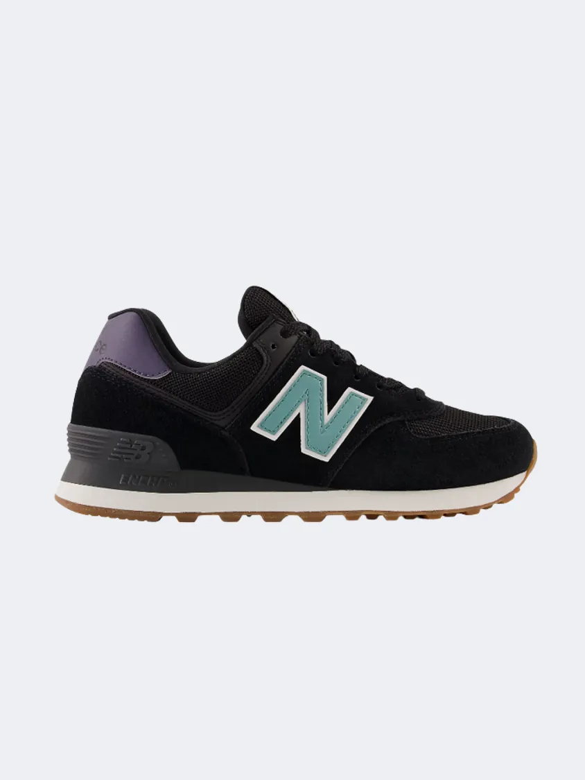 New Balance 574 Women Lifestyle Shoes Black