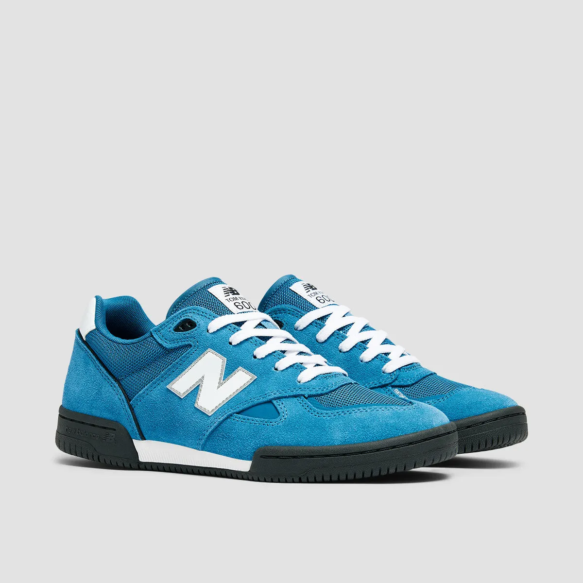 New Balance Numeric 600 Tom Knox Shoes - Elemental Blue/White