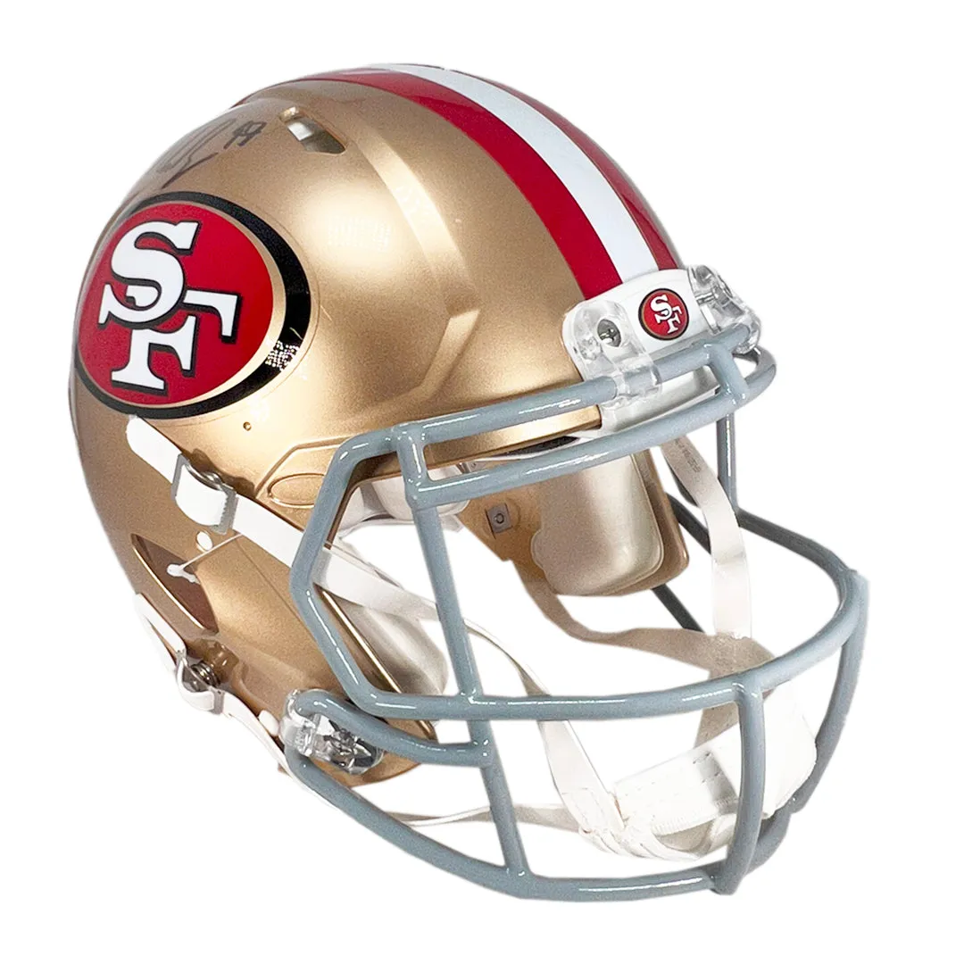 Nick Bosa Signed San Francisco 49ers Authentic Speed Full-Size Football Helmet (Beckett)