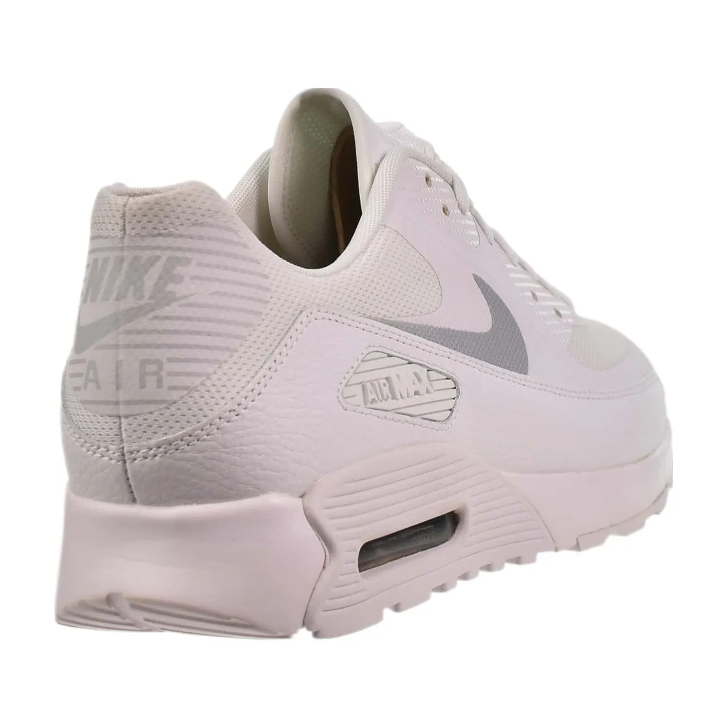 Nike Air Max 90 Ultra 2.0 Women's Shoes White-Metallic Platinum