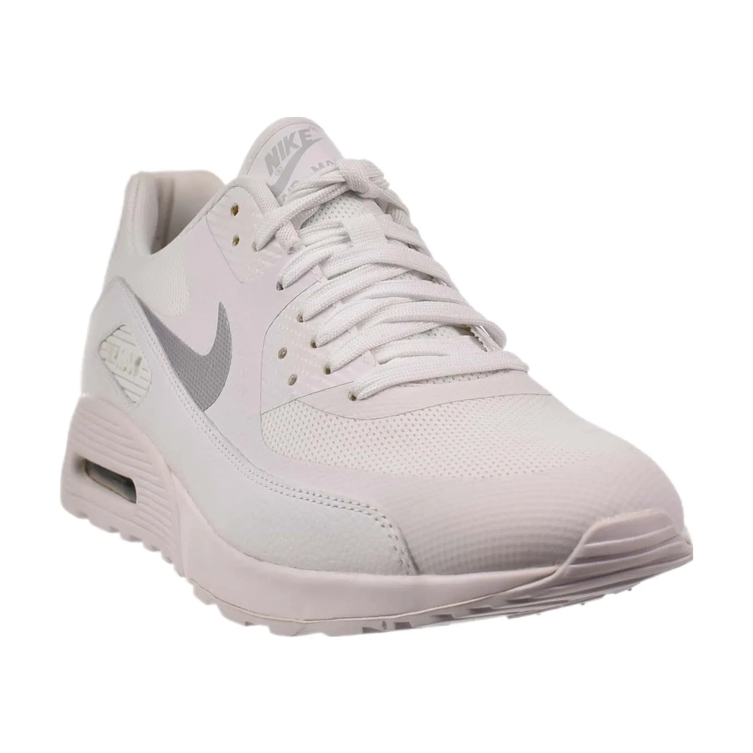 Nike Air Max 90 Ultra 2.0 Women's Shoes White-Metallic Platinum