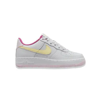 Nike GS Air Force 1 Grey Citron Fuchsia