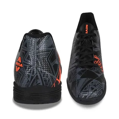 Nivia Force Futsal Football Shoes for Men (Black)