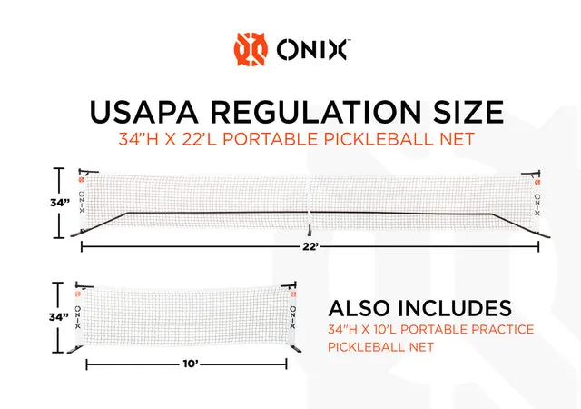 Onix Pickleball Portable Net