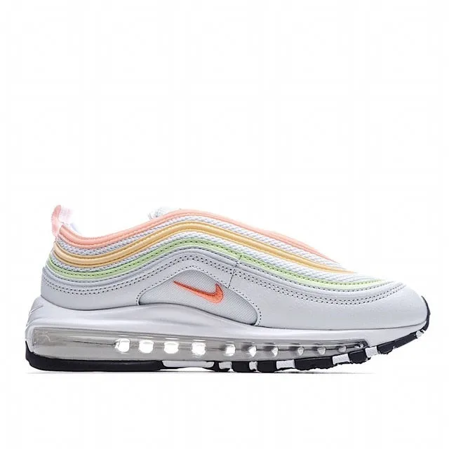 Original Air Max 97 Running shoes Sean Wotherspoon USA Men Women Worldwide Triple White Sports Unisex Shoes Size 36-45