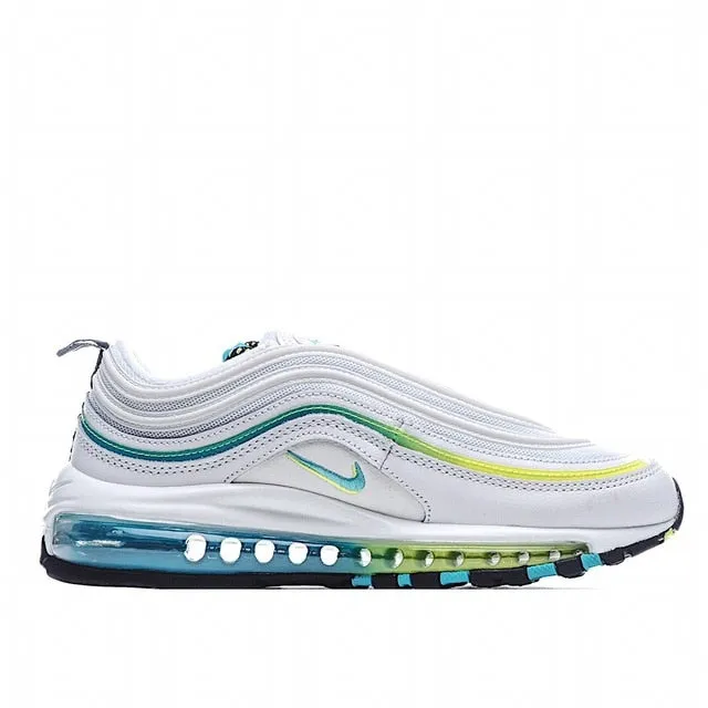 Original Air Max 97 Running shoes Sean Wotherspoon USA Men Women Worldwide Triple White Sports Unisex Shoes Size 36-45