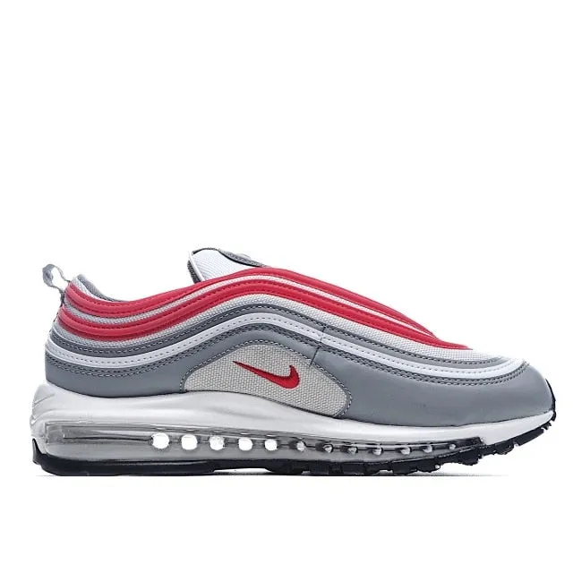 Original Air Max 97 Running shoes Sean Wotherspoon USA Men Women Worldwide Triple White Sports Unisex Shoes Size 36-45