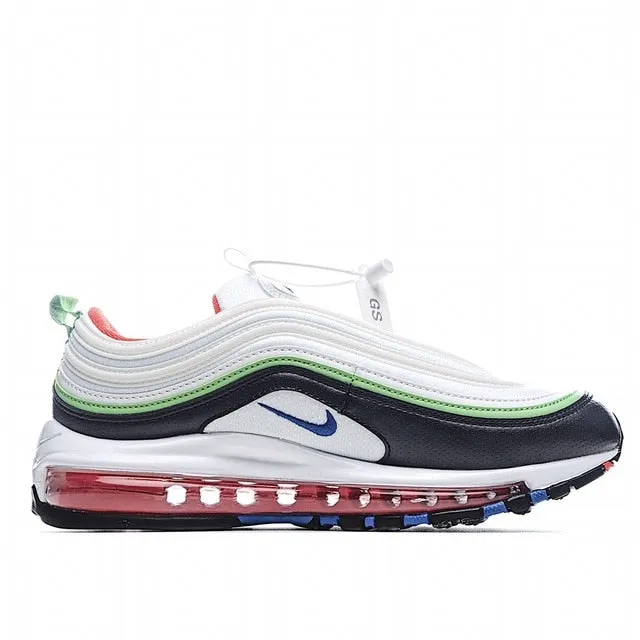 Original Air Max 97 Running shoes Sean Wotherspoon USA Men Women Worldwide Triple White Sports Unisex Shoes Size 36-45