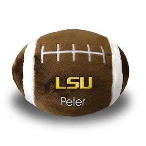 Personalized LSU Tigers Plush Football