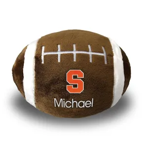 Personalized Syracuse Orange Plush Football