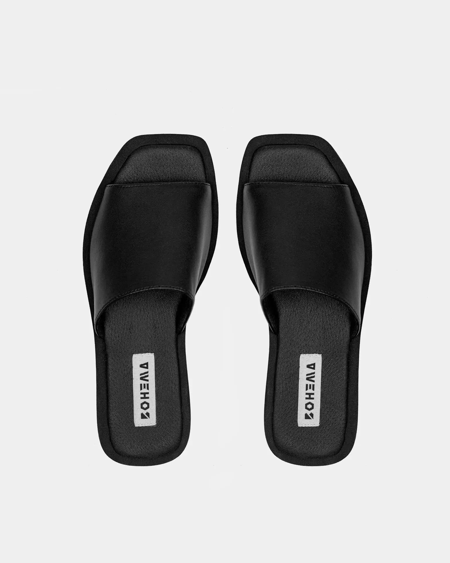 PRE-ORDER Vegan Flat Slides Nopal made of cactus leather by Bohema